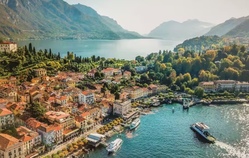 Golf Emotions around the Como Lake

